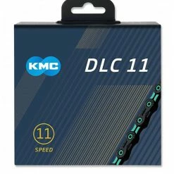 KMC Chaîne X11 DLC 11 Vitesses -Shimano Soldes 05 KMC BD11BB118 DLC 11