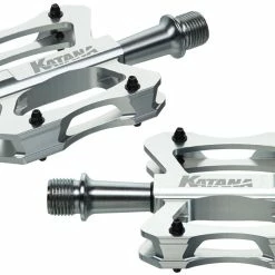 Katana Pédales à Plateforme X7 S-Light -Shimano Soldes 556989 Katana X7 S Light Plattformpedale 20086593 silber a