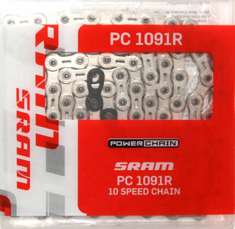 SRAM Chaîne PowerChain PC-1091R Hollow Pin 10-vitesses 3 SRAM Chaîne PowerChain PC-1091R Hollow Pin 10-vitesses