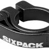Sixpack Racing Menace Collier De Selle 31.8mm -Shimano Soldes 982000 sixpack seatclamp menace black