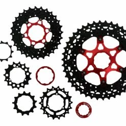 SUNRACE Cassette MX3 10 Vitesses 11-42 12 SUNRACE Cassette MX3 10 Vitesses 11-42 -Shimano Soldes CSMX3 TAY 5