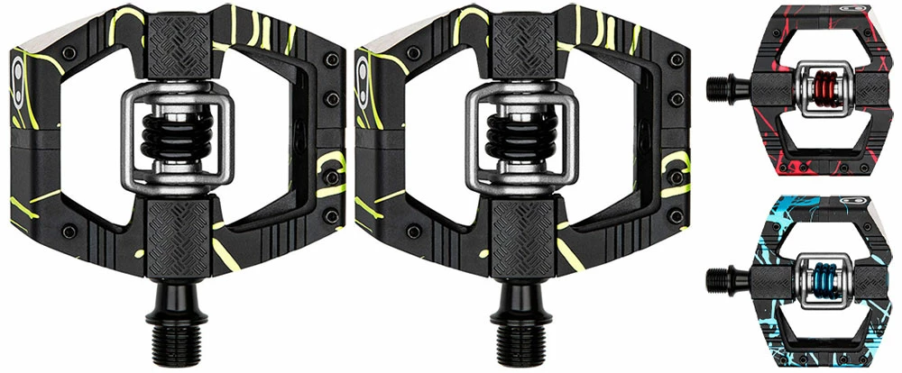 Crankbrothers Pédales Mallet Enduro LS Splatter Limited Edition 3 Crankbrothers Pédales Mallet Enduro LS Splatter Limited Edition
