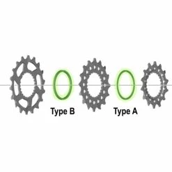 Shimano Bague D'espacement Pour CS-M8100/M7100 -Shimano Soldes Distanzring fuer CS M8100 M7100
