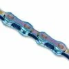 KMC Chaîne X12 12 Vitesses Aurora Blue -Shimano Soldes KMC X12 12 fach Kette Aurora Blue 4715575884639 BX12AB126
