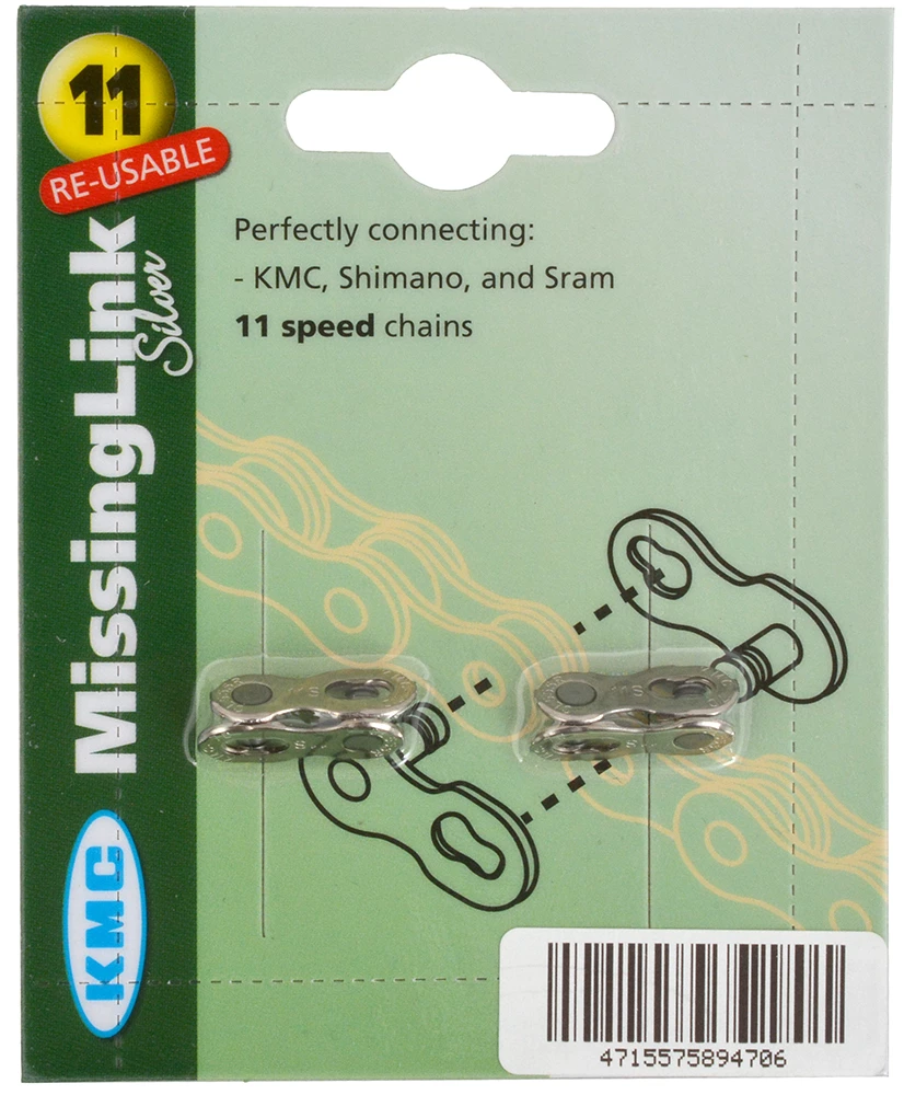 KMC Fermeture De Chaîne X11 EPT MissingLink 3 KMC Fermeture De Chaîne X11 EPT MissingLink