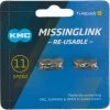 KMC Verrouillage De Chaîne X11 Ti-N MissingLink -Shimano Soldes KMC X11 Ti N MissingLink Kettenverschluss C11GR0000