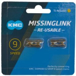 KMC Fermeture De Chaîne X9 Ti-N MissingLink