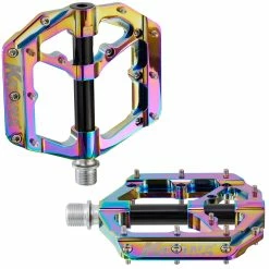 Katana Pédales à Plateforme E-Blade 9 Katana Pédales à Plateforme E-Blade -Shimano Soldes Katana E Blade Plattformpedale oilslick