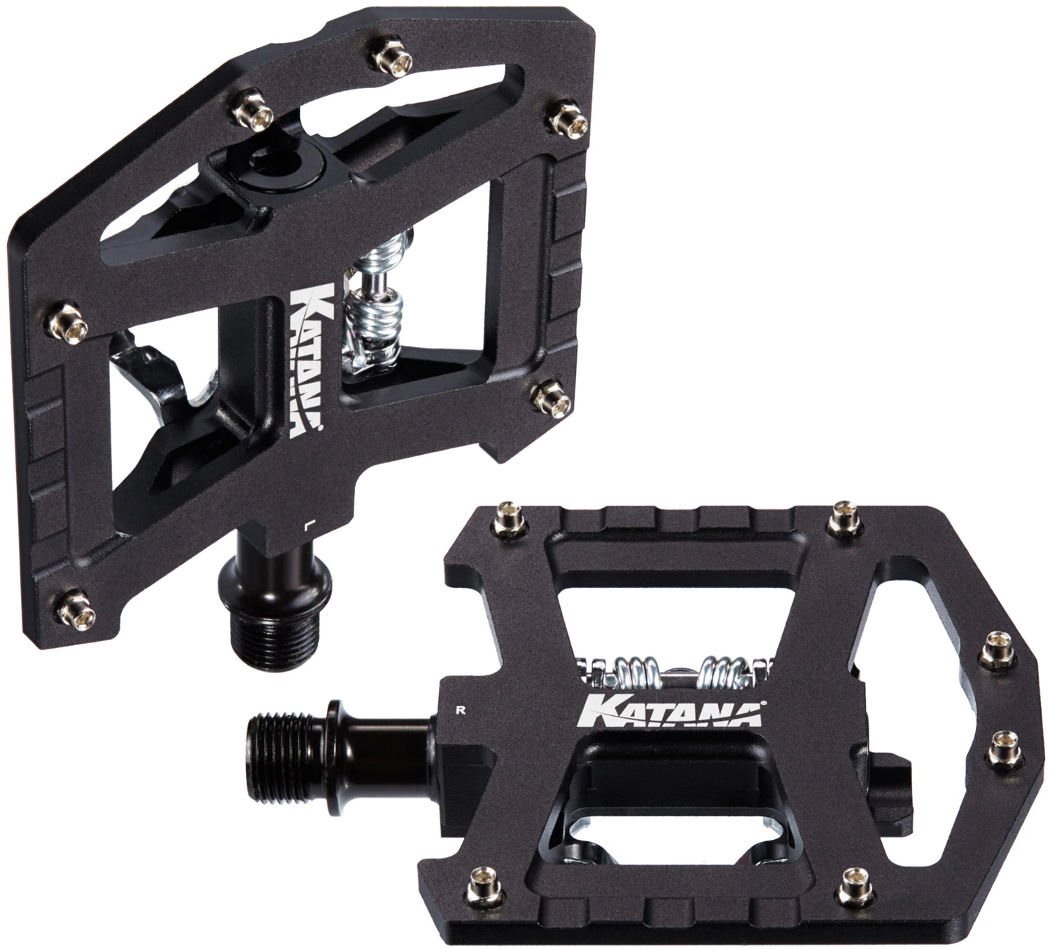 Katana Pédales Combinées Two Face Gravel 3 Katana Pédales Combinées Two Face Gravel