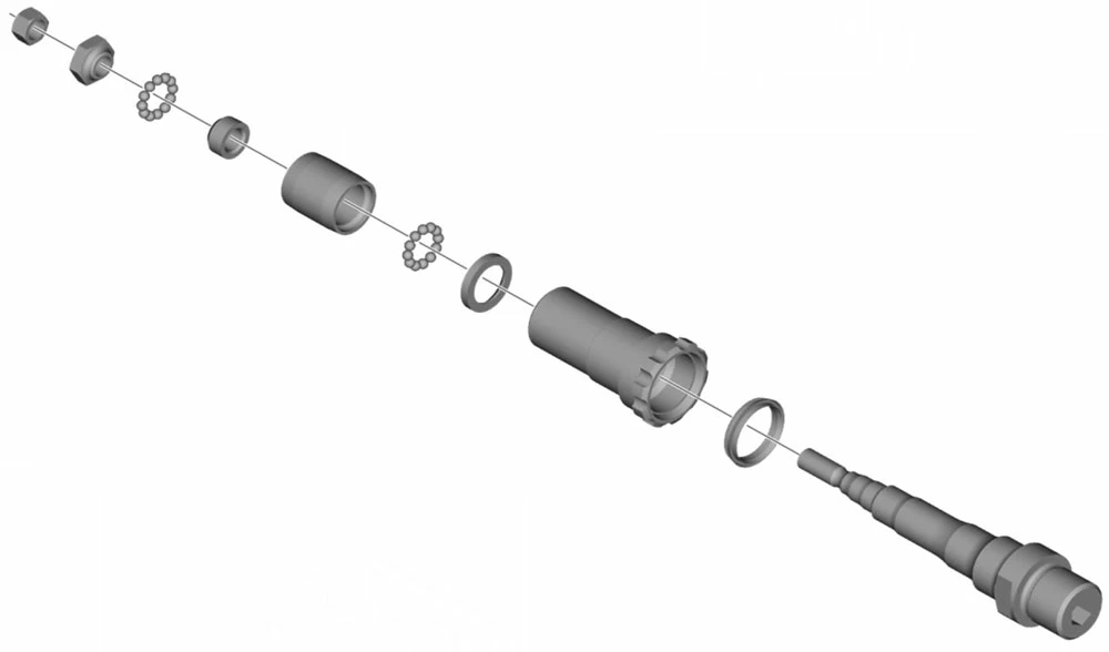 Shimano Axe De Pédale Complet Pour PD-EH500 5 Shimano Axe De Pédale Complet Pour PD-EH500 – Image 3