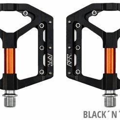 RFR Pédales Plates SLT 2.0 10 RFR Pédales Plates SLT 2.0 -Shimano Soldes RFR SLT 2 0 Flat Plattformpedale 20093329 2 black orange