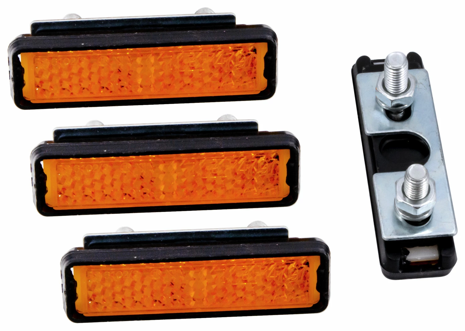 Radon PRS-1 Kit De Réflecteurs Pour Pédales StVZO 3 Radon PRS-1 Kit De Réflecteurs Pour Pédales StVZO