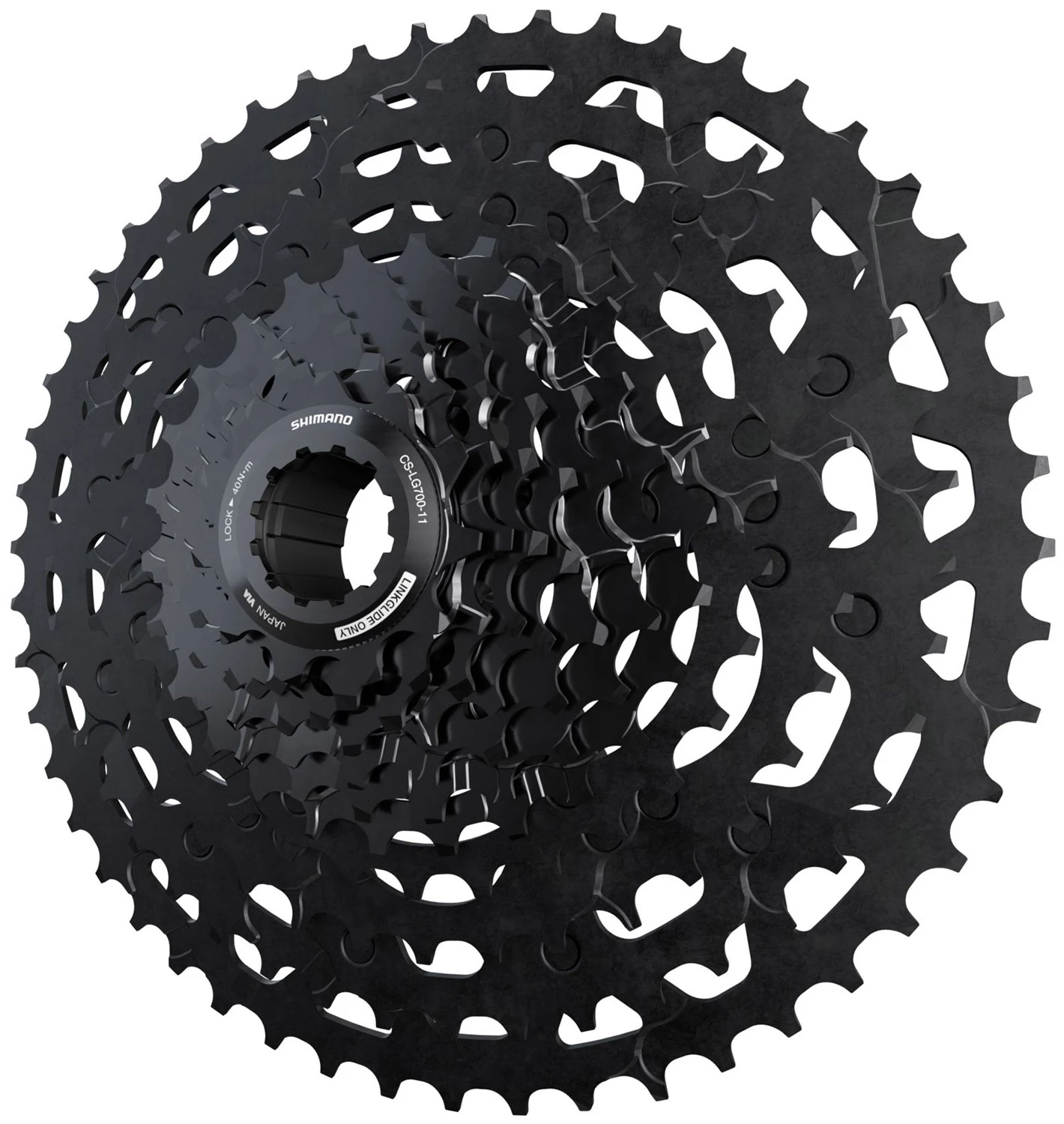Shimano Cassette CS-LG700 11 Vitesses Linkglide 4 Shimano Cassette CS-LG700 11 Vitesses Linkglide – Image 2