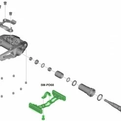 Shimano SM-PD68 Kit De Réflecteurs 9 Shimano SM-PD68 Kit De Réflecteurs -Shimano Soldes Shimano SM PD68 Reflektorset YL8H98010 d