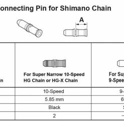 Shimano Axe De Connexion De La Chaîne 6/7/8 Vitesses 11 Shimano Axe De Connexion De La Chaîne 6/7/8 Vitesses -Shimano Soldes Shimano 6 7 8 fach Kettennietstift 20073576 e