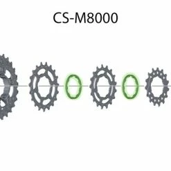 Shimano Bague D'espacement 2.18 Mm Pour CS-M8000/CS-9000/R9100 8 Shimano Bague D'espacement 2.18 Mm Pour CS-M8000/CS-9000/R9100 -Shimano Soldes Shimano Distanzring 2 18 mm Y1VT07000 cXHqugJ30jF6CY