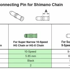 Shimano Axe De Connexion De La Chaîne à 10 Vitesses -Shimano Soldes Shimano Kettennietstift 10 fach 20073580 e