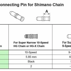 Shimano Axe De Connexion De La Chaîne 11 Vitesses -Shimano Soldes Shimano Kettennietstift 11 fach 20073581 e