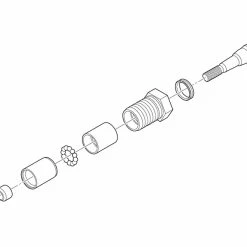 Shimano Axe De Pédale Complet Pour XTR PD-M9000/9020 Gauche 7 Shimano Axe De Pédale Complet Pour XTR PD-M9000/9020 Gauche -Shimano Soldes Shimano Pedalachse komplett fur XTR PD M9000 9020 links Y46X98020 c