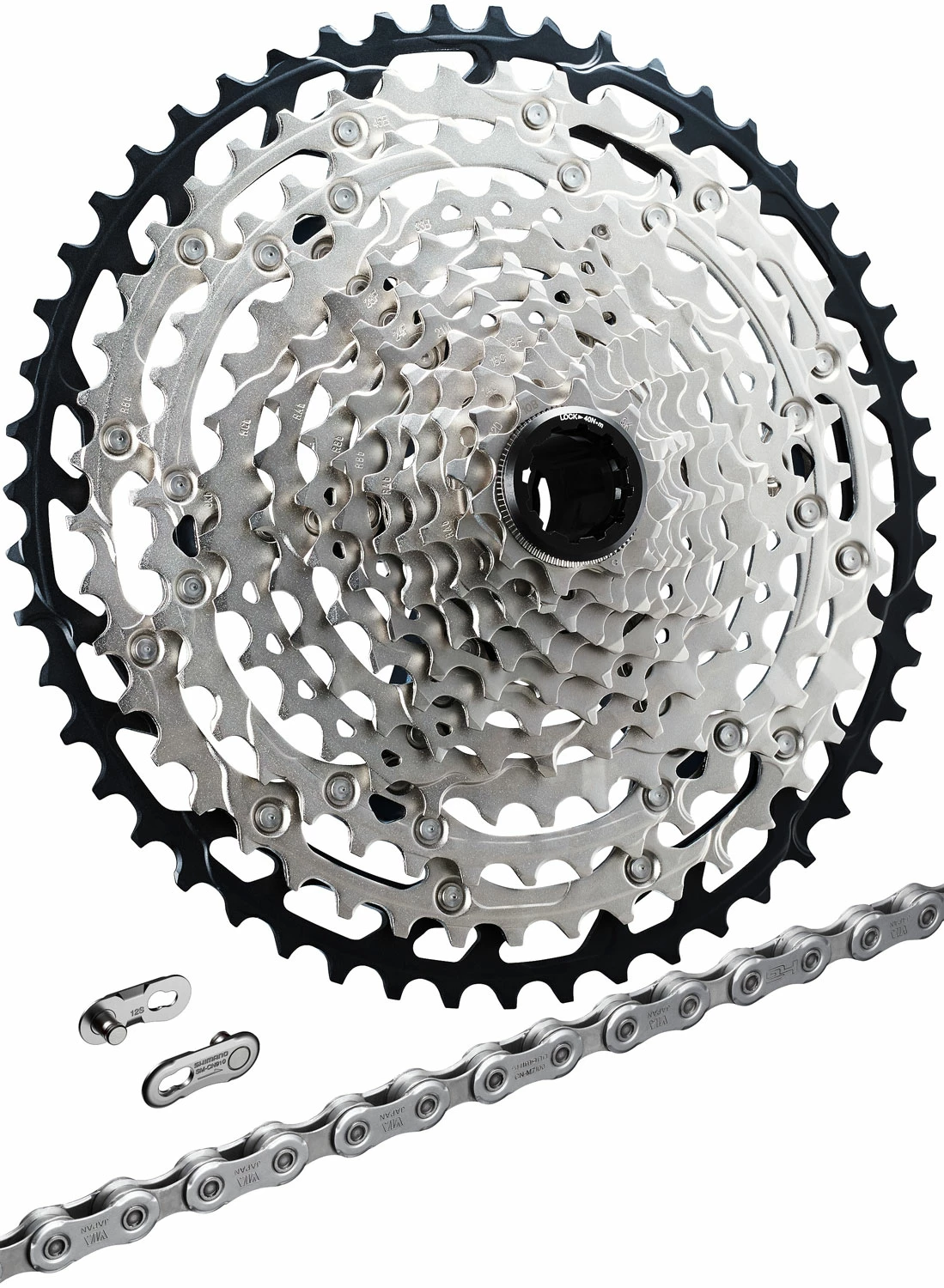 Shimano SLX CN-M7100+CS-M7100 Kit D'usure 12 Vitesses 3 Shimano SLX CN-M7100+CS-M7100 Kit D'usure 12 Vitesses