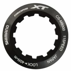 Shimano Bague De Fermeture Avec Bague D'espacement Pour CS-M8000 -Shimano Soldes Shimano Verschlussring mit Distanzring fur CS M8000 Y1RK98010 c