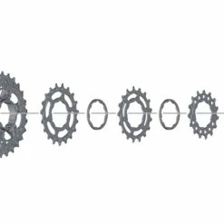 Shimano Bague De Fermeture Avec Bague D'espacement Pour CS-M8000 -Shimano Soldes Shimano Verschlussring mit Distanzring fur CS M8000 Y1RK98010 d