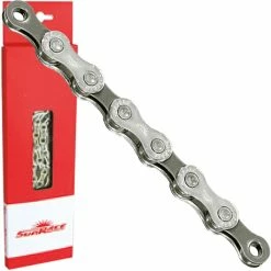 SUNRACE Chaîne CN10A 10 Vitesses Gris Argenté -Shimano Soldes SunRace CN10A 10 fach Kette 4710944249798 b