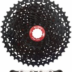 SUNRACE MX8 Cassette 11-46 + KMC X11-93 Chain 11-speed Wear And Tear Set