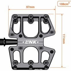 Tatze Pédales Plates-formes LINK Composite MTB 11 Tatze Pédales Plates-formes LINK Composite MTB -Shimano Soldes TATZE LINK Composite MTB 4