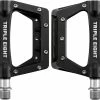 Triple Eight Pédales à Plateforme RACE Flat 2 Triple Eight Pédales à Plateforme RACE Flat -Shimano Soldes TRIPLE EIGHT RACE Flat Plattformpedale 6583 a