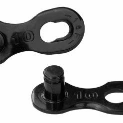YBN QR Safety Links Fermeture De Chaîne à 10 Positions -Shimano Soldes YBN QR Safety Links 10 fach black