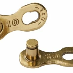 YBN QR Safety Links Fermeture De Chaîne à 10 Positions -Shimano Soldes YBN QR Safety Links 10 fach gold