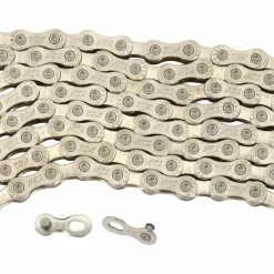 YBN Chaîne 11 Vitesses Pour Vélos électriques S11e S2 136 Maillons Argentés