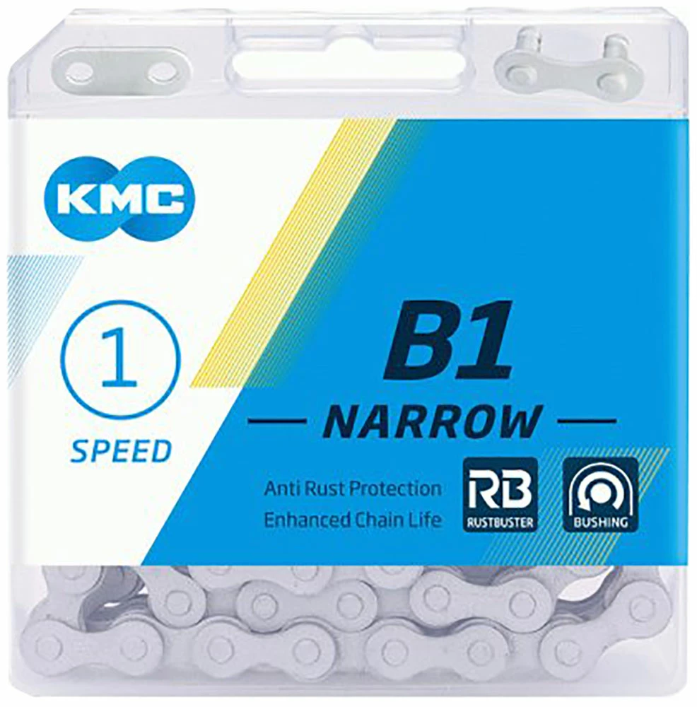 KMC Chaîne Pour Single Speed B1 Narrow Rust Buster 3 KMC Chaîne Pour Single Speed B1 Narrow Rust Buster